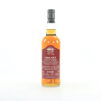 Highland Park 18 1987 El Vino Co Ltd